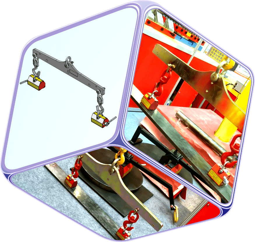 ELM-L Series Adjustable Spreader Beam for Lifting by Earth-Chain