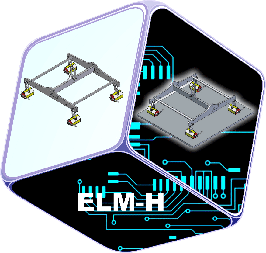 Customizable ELM-H Series H Lifting Beam and H Spreader Beam by Earth-Chain