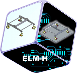 Customizable ELM-H Series H Lifting Beam and H Spreader Beam by Earth-Chain