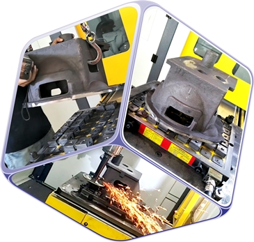 EEPMS-04 Customized Magnetic Chuck for Robot arm casting