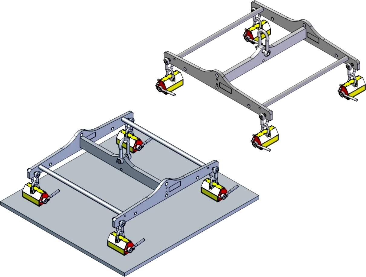 Customizable ELM-H Series H Lifting Beam and H Spreader Beam by Earth-Chain